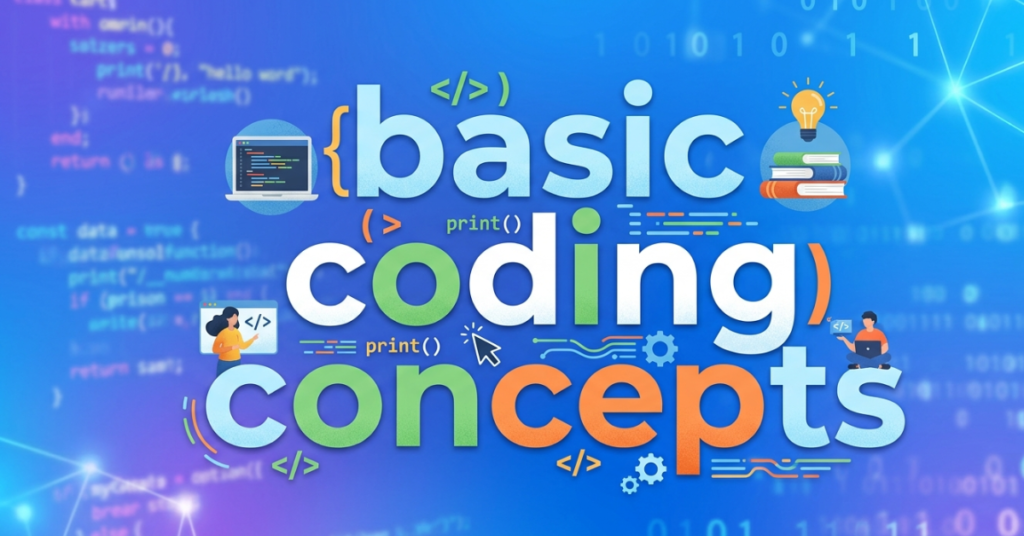 Basic Coding Concepts: A Beginner-Friendly Guide