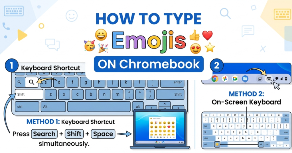 How to Type Emojis on Chromebook: Simple & Complete Guide