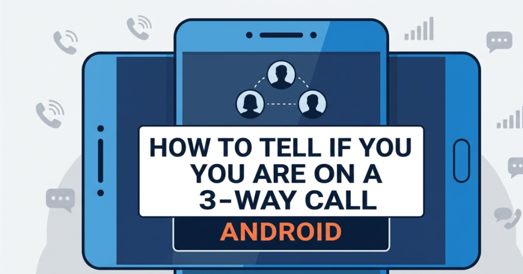 How to Tell If You Are on a 3-Way Call Android
