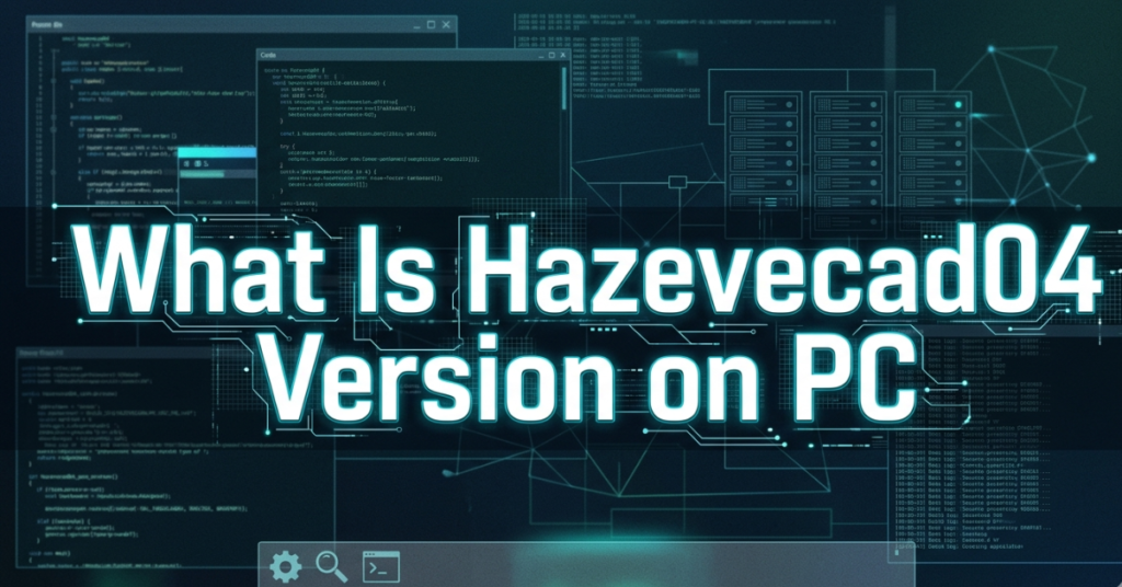 What Is Hazevecad04 Version on PC? Full Explanation Guide