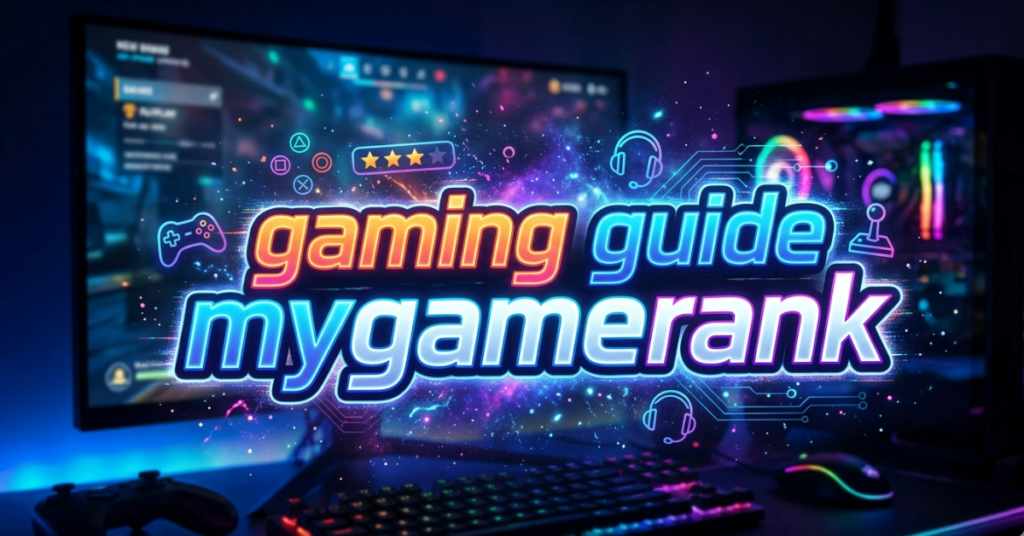 Gaming Guide MyGameRank: Complete Player Strategy Hub