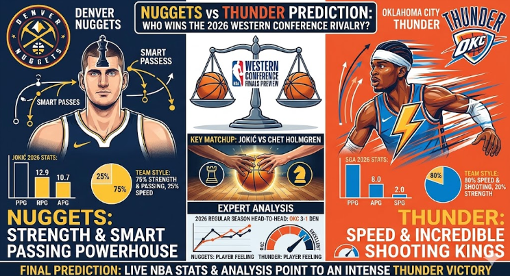 nuggets vs thunder prediction