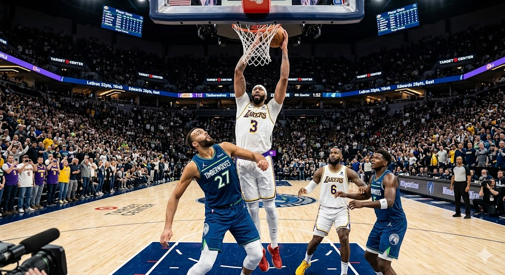 Lakers vs Timberwolves Match Player Stats
