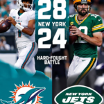 Miami Dolphins vs New York Jets Match Player Stats